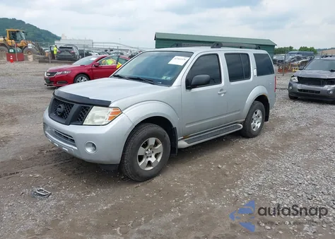 2010 Nissan Pathfinder S из США, поврежденный, VIN 5N1AR1NB9AC611196